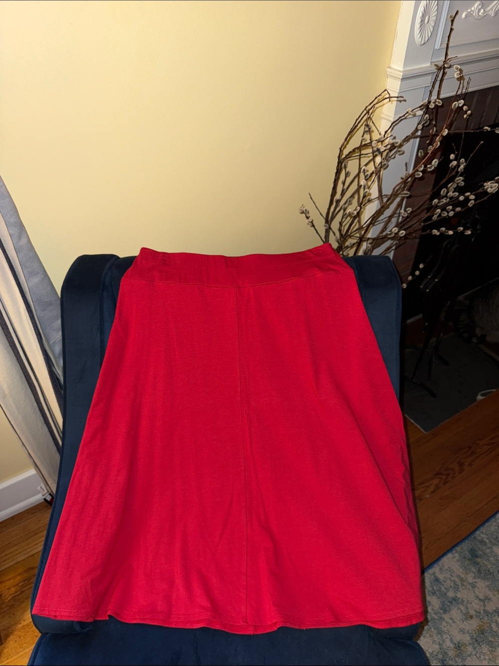 Talbots Red A-Line Skirt